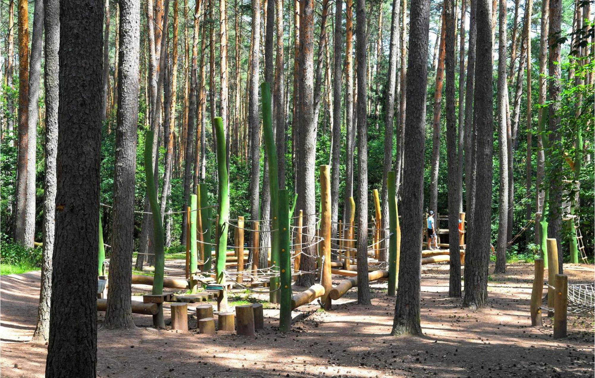 Waldcamping Am Brombachsee Pleinfeld Exterior foto