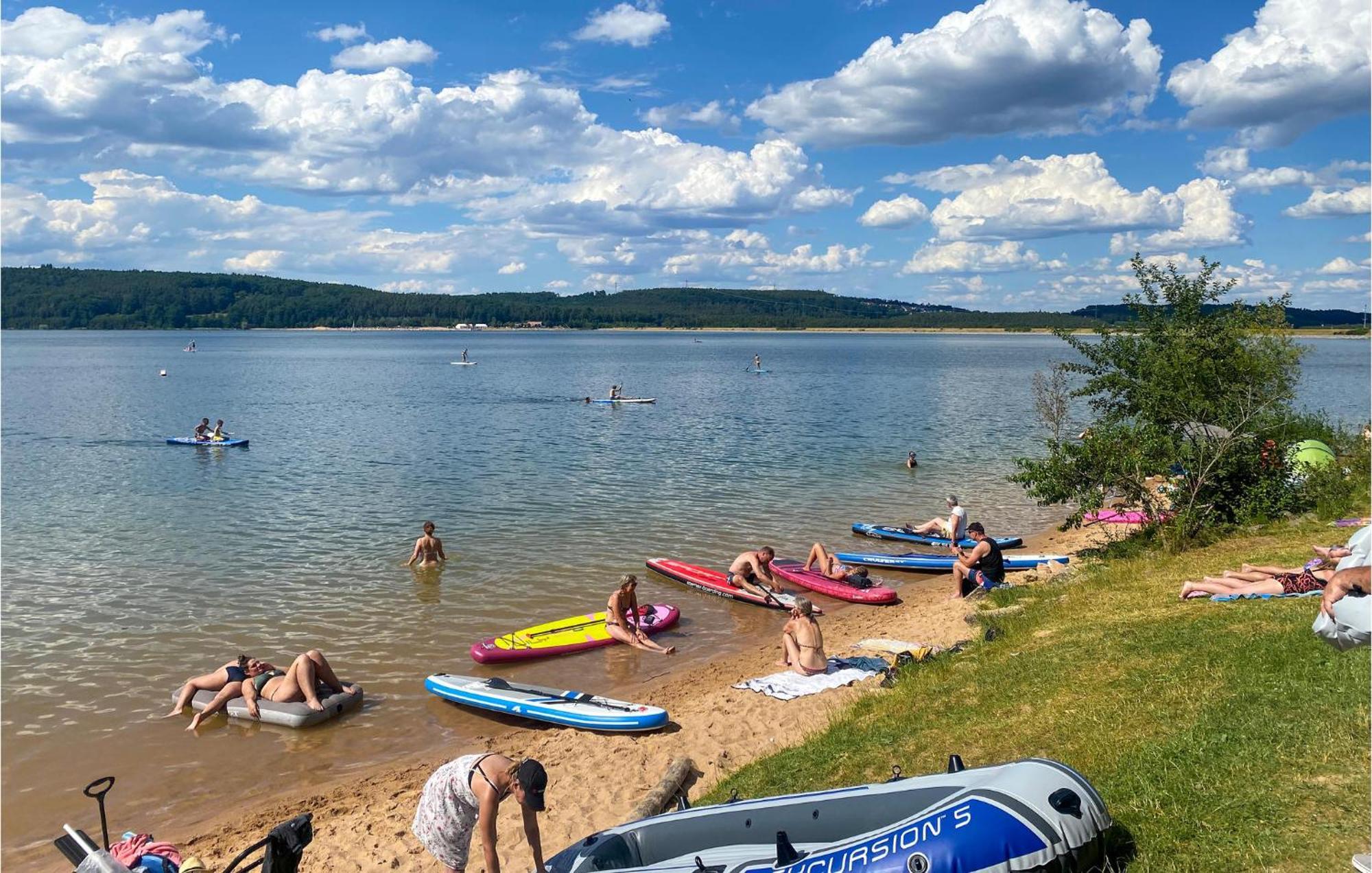 Waldcamping Am Brombachsee Pleinfeld Exterior foto